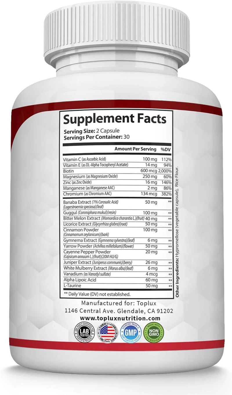 Blood Sugar Complex - Controla tu glucosa y los antojos de azúcar