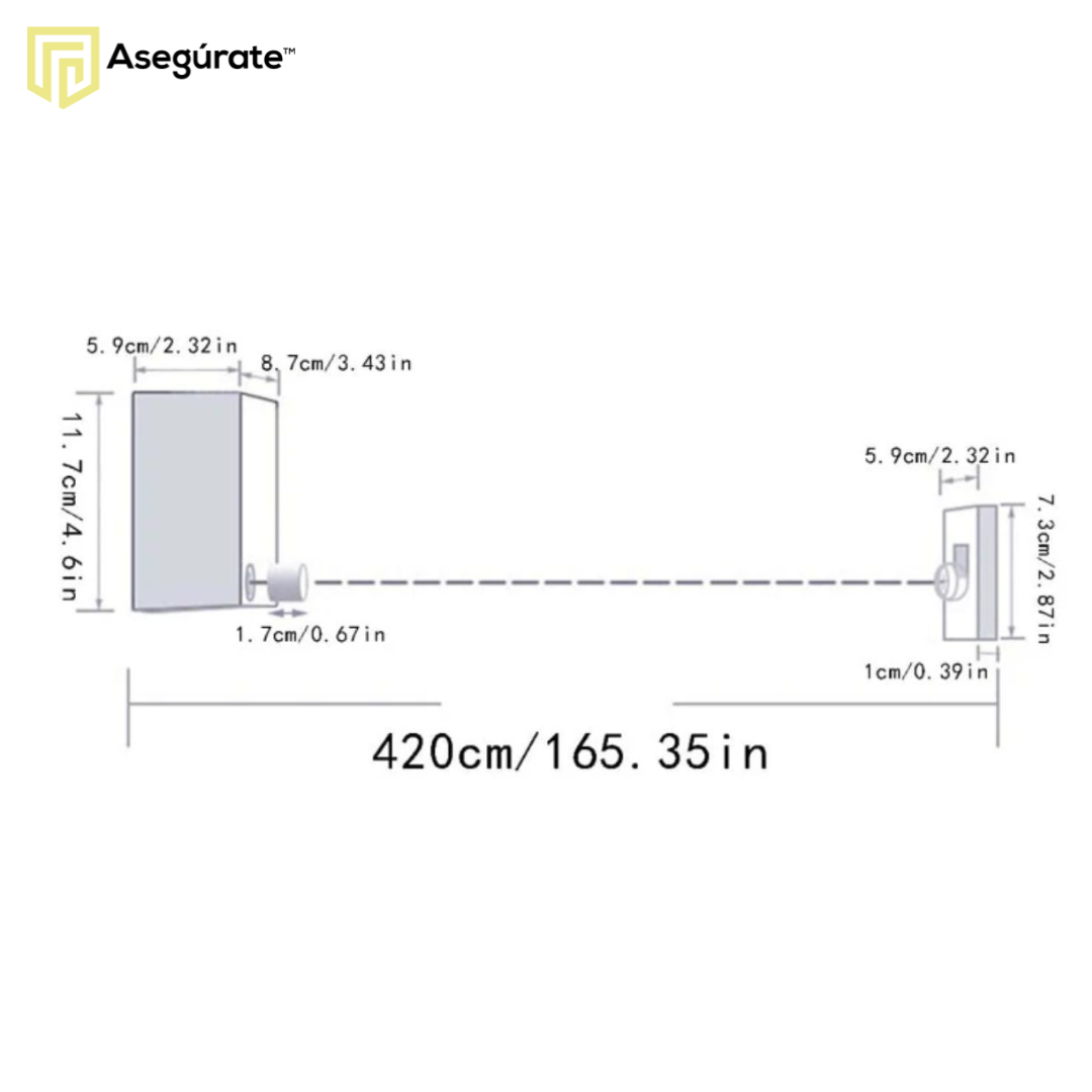 Tendedero Retráctil FastDry™