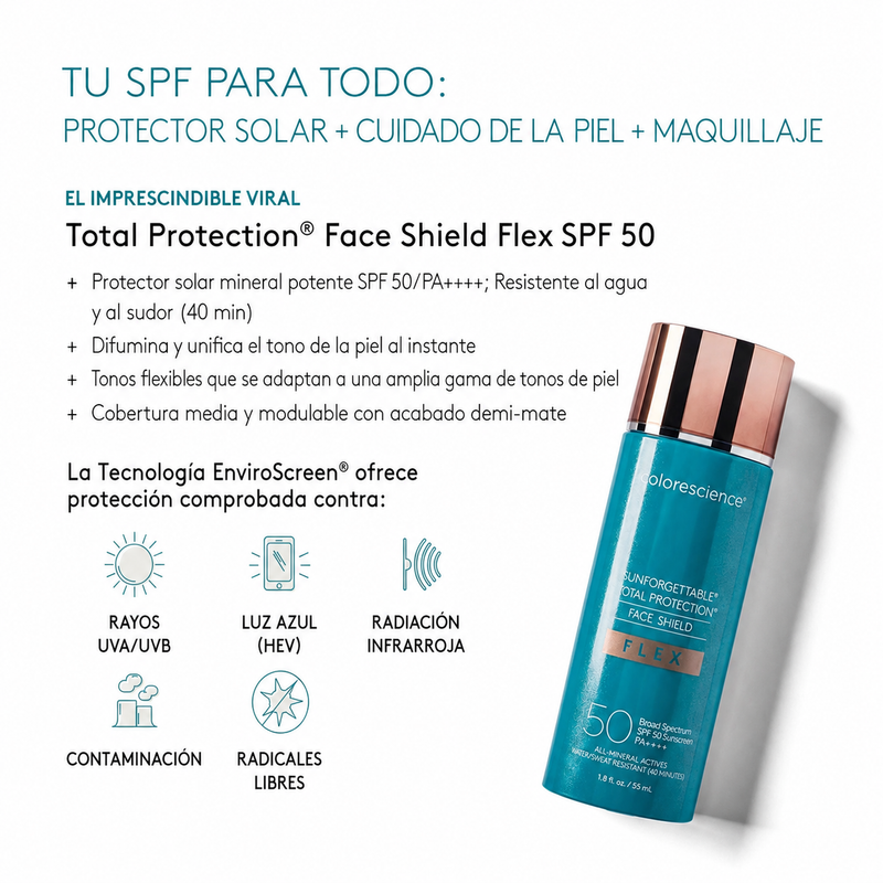 Colorescience Sunforgettable™ - 2 en 1: Protector Solar y Base de Maquillaje