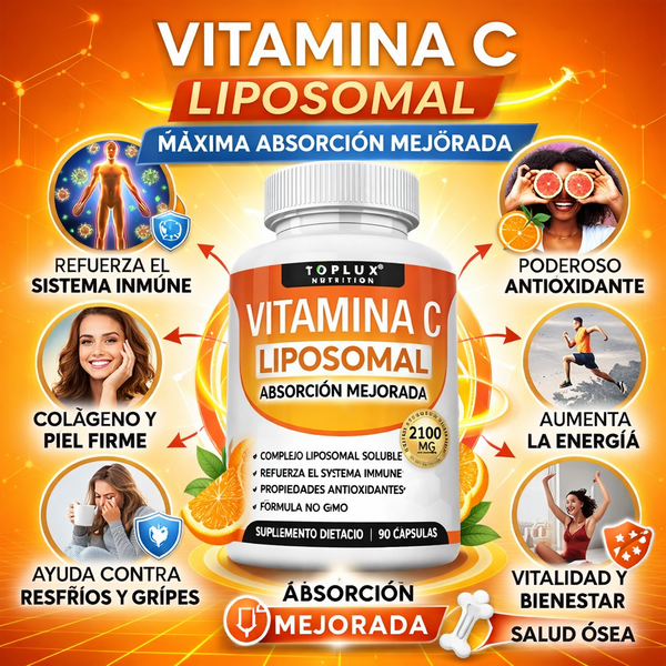 C-Vit Liposomal Fuerza Inmunidad y Collágeno