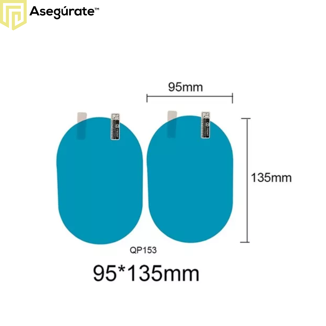 [2 UNDS] Protector Impermeabilizante de Retrovisor™