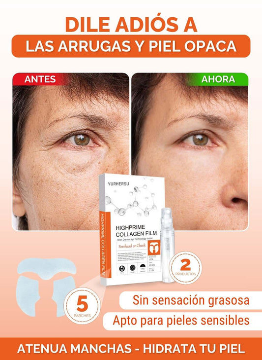 Mascarillas de Colágeno Hidrolizado (Pack de 5 UNDS) + Atomizador