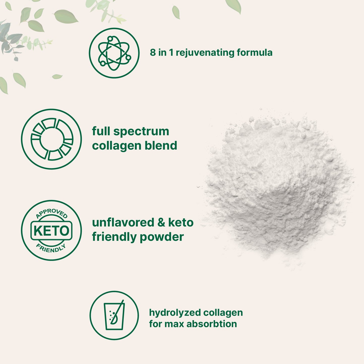 Polvo de Colágeno Multi Péptidos
